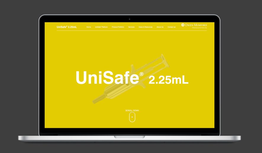 Interactive digital launch experience – UniSafe® 2.25